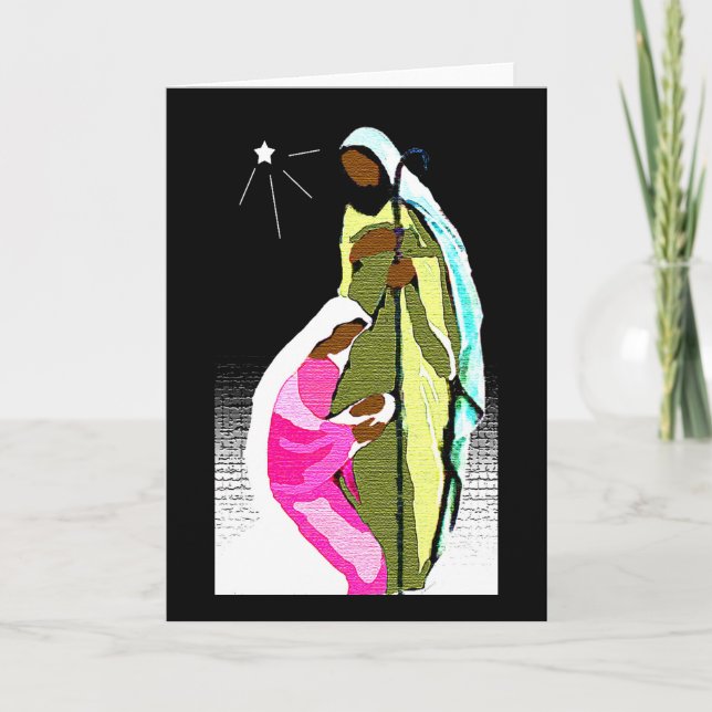 Holy Night Holiday Card (Front)