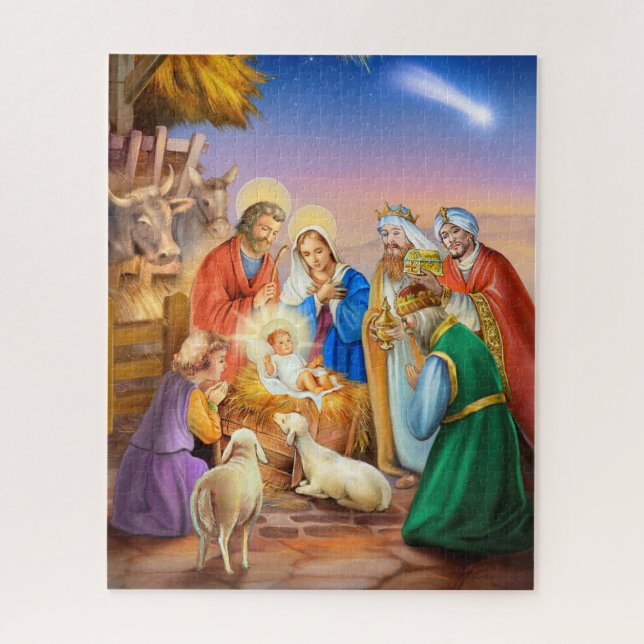 Holy night jigsaw puzzle (Vertical)