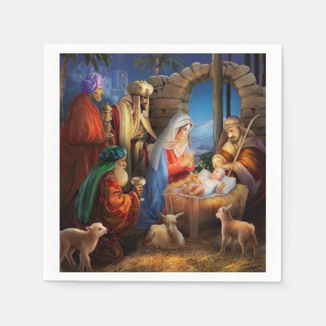 Holy night napkins (Front)
