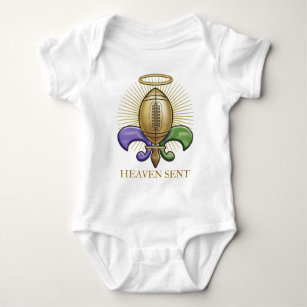 Holy NOLA Trophy (p) Baby Bodysuit