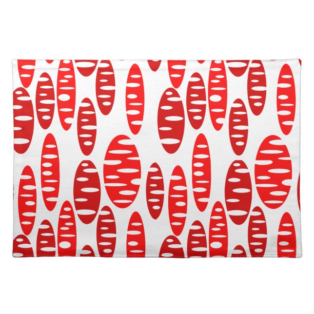 Holy Ovals  Cloth Placemat (Front)