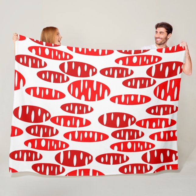 Holy Ovals  Fleece Blanket (In Situ)