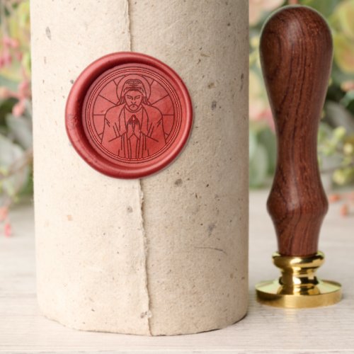 Holy Prayer Wax Stamp