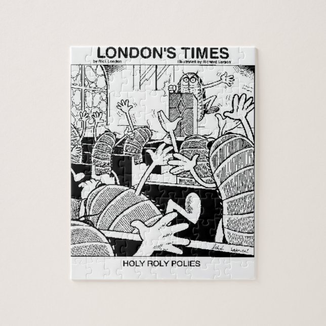 Holy Roly Polies Funny Jigsaw Puzzle (Vertical)