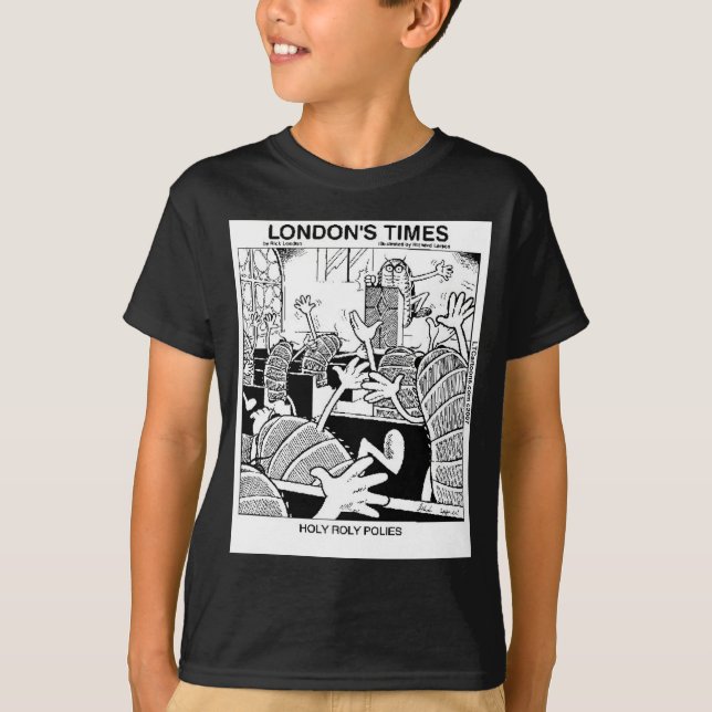 Holy Roly Polies Funny T-Shirt (Front)