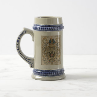 Holy Roman Emperor Charles V coat of arms Beer Stein