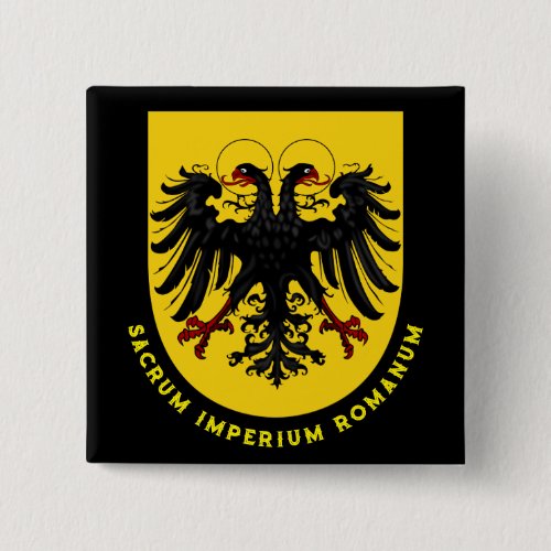 Holy Roman Empire coat of arms Button