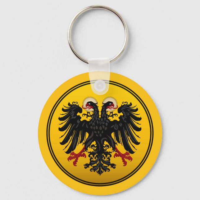 Holy Roman Empire Coat of Arms Keychain (Front)
