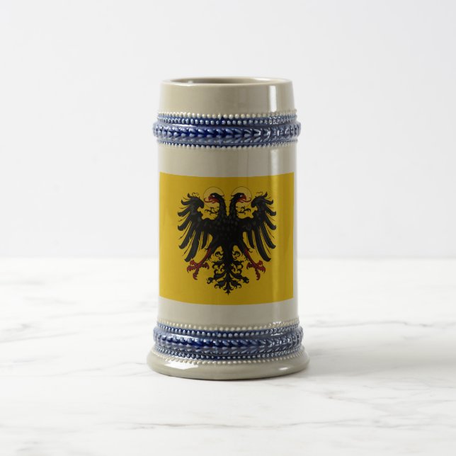 Holy Roman Empire Flag Beer Stein (Center)