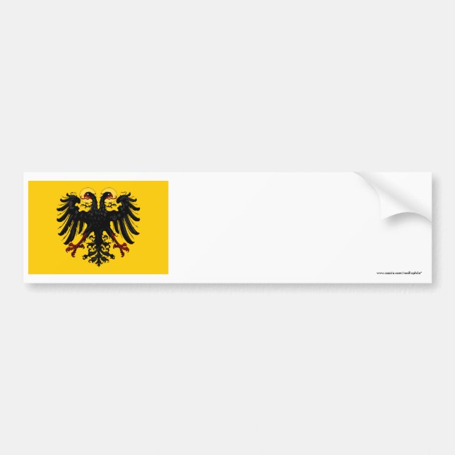 Holy Roman Empire Flag Bumper Sticker (Front)