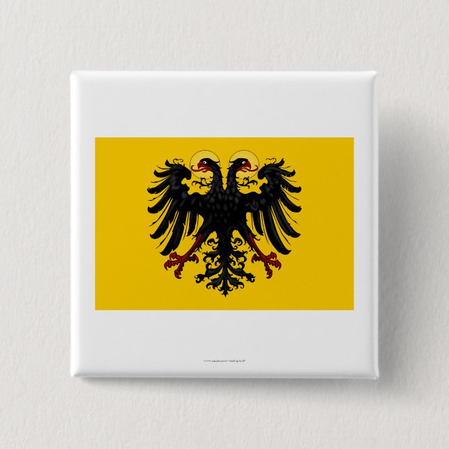 Holy Roman Empire Flag Button (Front)