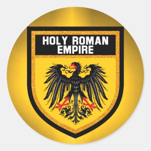 Holy Roman Empire Flag Classic Round Sticker