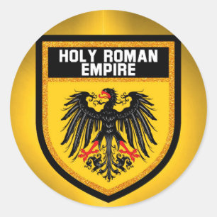 Holy Roman Empire Flag Classic Round Sticker