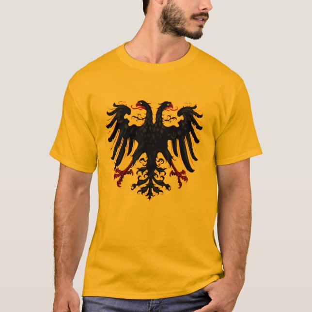 Holy Roman Empire on Yellow T-Shirt (Front)
