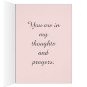 Holy Rosary with pink roses Prayer (Inside (Right))