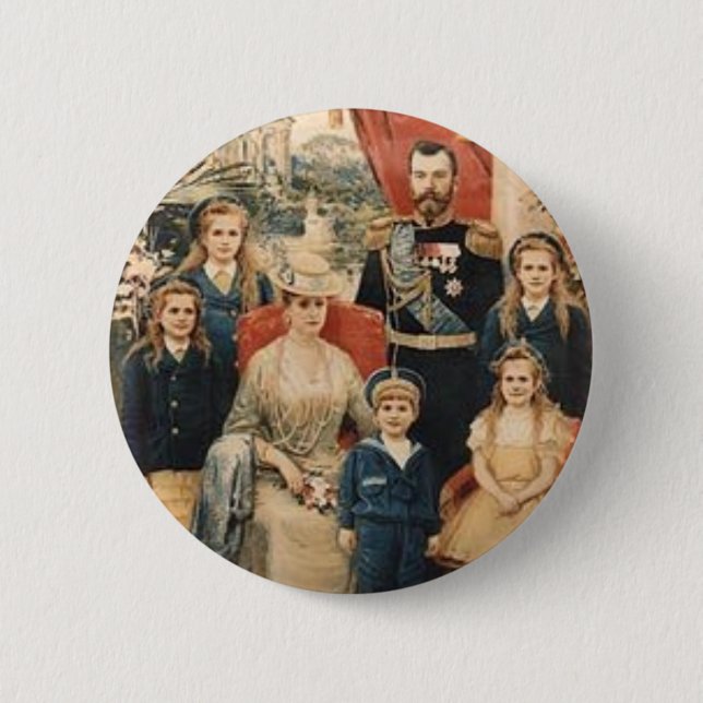Holy Royal Martyrs Pinback Button (Front)