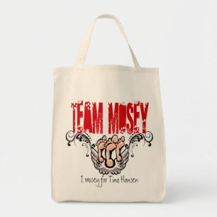 Holy Scrolly Grocery Tote Bag