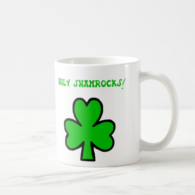 Holy Shamrocks! Mug (Right)
