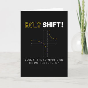 Holy Shift Math Physics Math Card