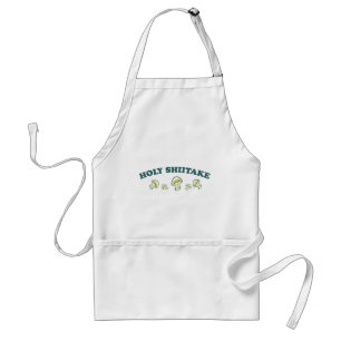 Holy Shiitake Adult Apron