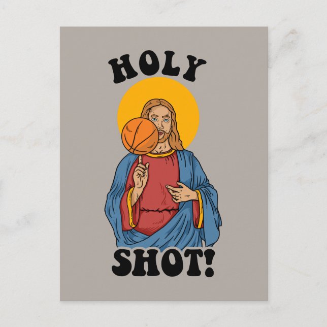 Holy Shot Postcard (Front)