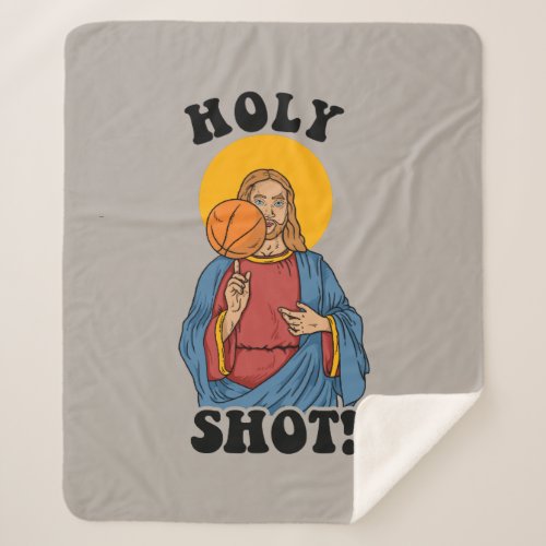 Holy Shot Sherpa Blanket
