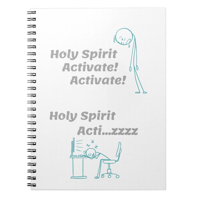 Holy Spirit activate Notebook (Front)