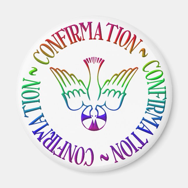 Holy Spirit - Confirmation Magnet (Front)