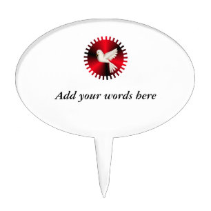 Holy Spirit Dove Cake Topper