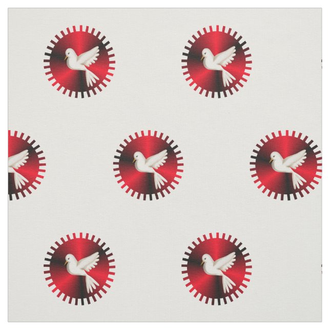 Holy Spirit Dove Fabric (Swatch)