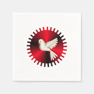 Holy Spirit Dove Paper Napkins