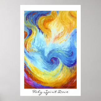 Holy Spirit Dove Poster