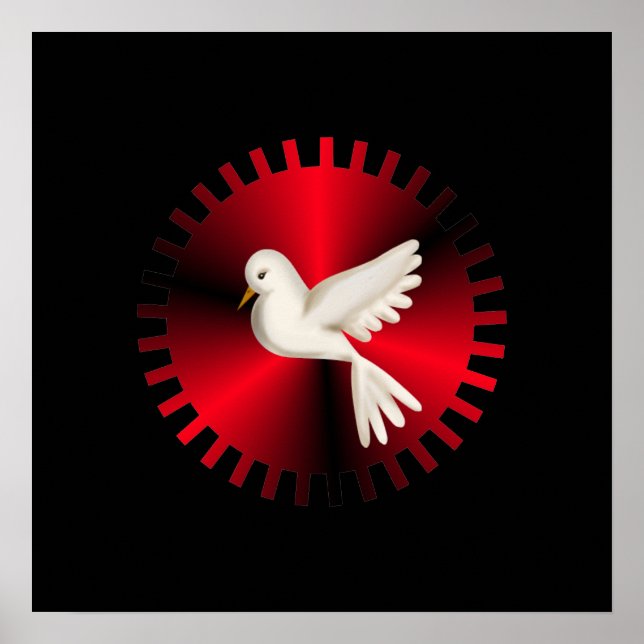 Holy Spirit Dove Poster (Front)