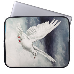 Holy Spirit Dove Religious Confirmation and Peace Laptop Sleeve