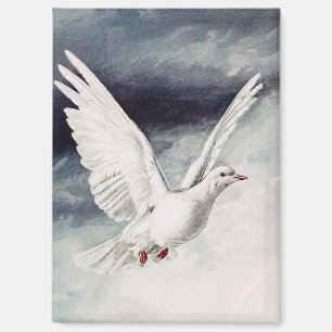 Holy Spirit Dove Religious Confirmation and Peace Magnet