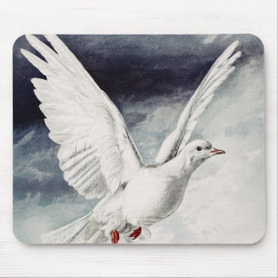 Holy Spirit Dove Religious Confirmation and Peace Mouse Pad