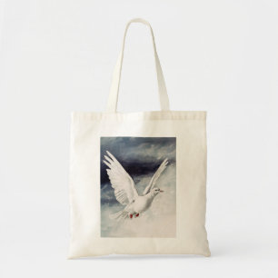 Holy Spirit Dove Religious Confirmation and Peace Tote Bag