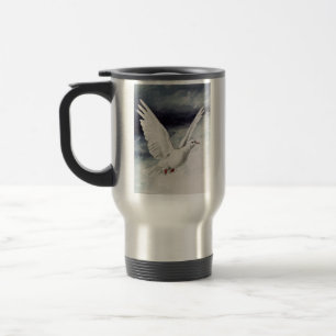 Holy Spirit Dove Religious Confirmation and Peace Travel Mug