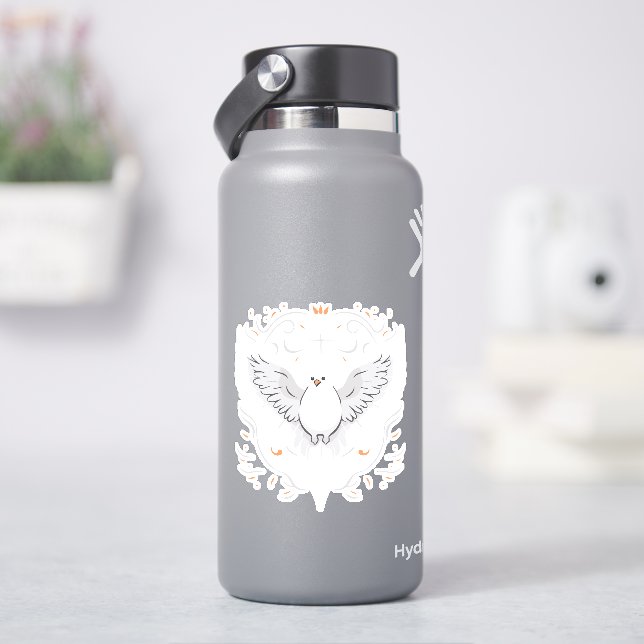 Holy Spirit Dove Sticker (HydroFlask)
