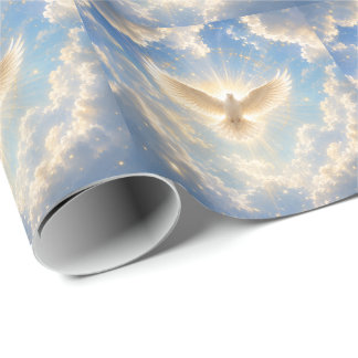 Holy Spirit Heavenly Dove / Espiritu Santo Wrapping Paper