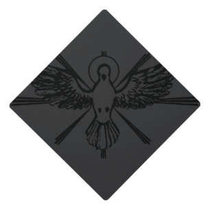 Holy Spirit in form of dove Graduation Cap Topper