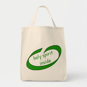 Holy Spirit Inside Christian Tote Bag