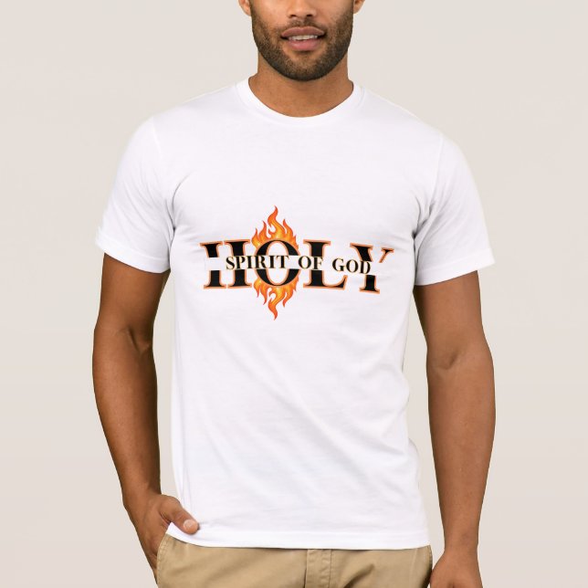 Holy Spirit of God Bella+Canvas Jersey  T-Shirt (Front)