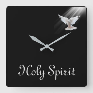 Holy Spirit Square Wall Clock