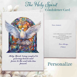 Holy Spirit Sumpathy Card