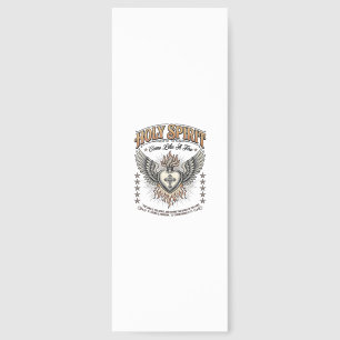 Holy Spirit Vintage Engraving Winged Heart Shirt_1 Bookmarks