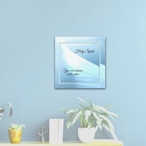 Holy Spirit You Are Welcome Acrylic Print