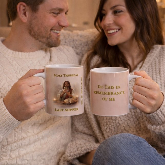 Holy Thursday Eucharist Coffee Mug (Creator Uploaded)