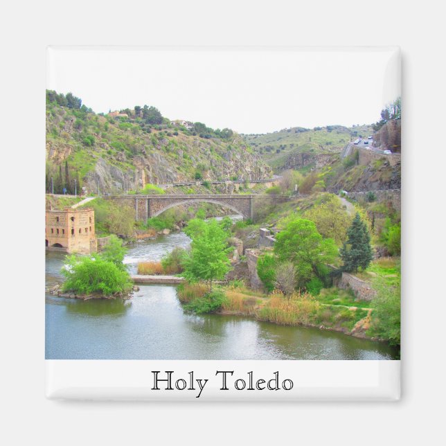 Holy Toledo, Spain Magnet (Front)