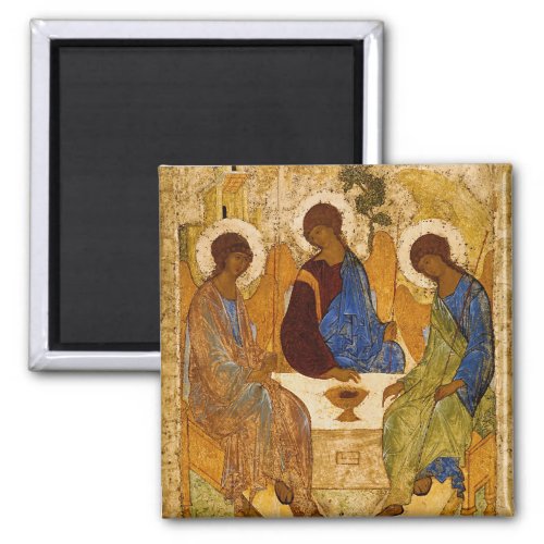Holy Trinity by Andrey Rublev Magnet